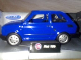 AUTOKOLEKCJA WELLY 1:34 - Mały Fiat 126p - 