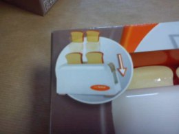 SMOBY MINI TEFAL - TOSTER Z 2 TOSTAMI JAK PRAWDZIWY