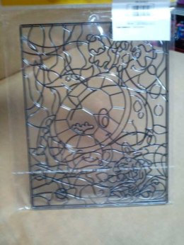 ZESTAW PLASTIKOWYCH SZABLONÓW DO MALOWANIA WITRAŻY