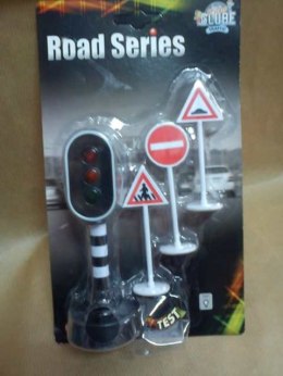 ZESTAW DROGOWY Z SYGNALIZACJĄ ŚWIETLNĄ LUB PACHOŁKAMI
