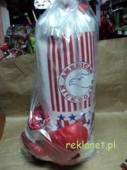 WOREK TRENINGOWY BOKSERSKI Z RĘKAWICAMI ORZEŁ USA