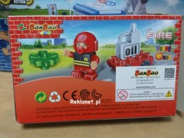 KLOCKI BANBAO, SERIA YOUNG ONES DLA NAJMŁODSZYCH - STRAŻ 4 ELEM.