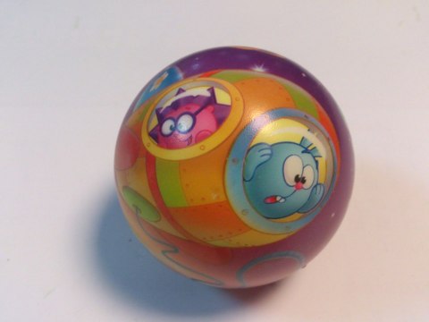 MIĘCIUTKA PIŁECZKA. PIŁKA PIANKOWA DLA MALUSZKA 10cm.