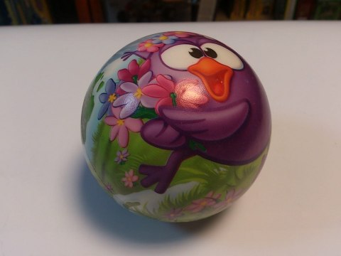 MIĘCIUTKA PIŁECZKA. PIŁKA PIANKOWA DLA MALUSZKA 10cm.