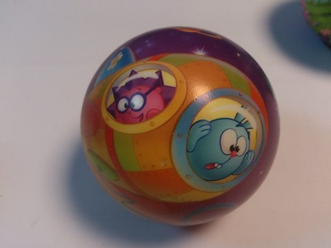 MIĘCIUTKA PIŁECZKA. PIŁKA PIANKOWA DLA MALUSZKA 10cm.