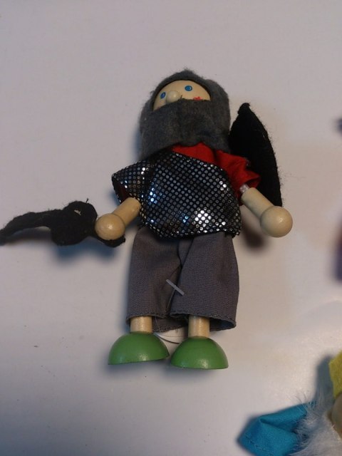 LALECZKA, FIGURKA DREWNIANA, 12cm