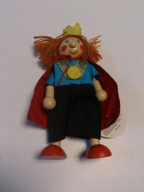 LALECZKA, FIGURKA DREWNIANA, 12cm