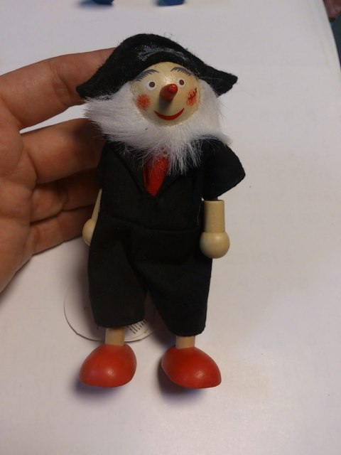 LALECZKA, FIGURKA DREWNIANA, 12cm