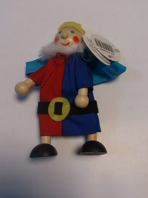 LALECZKA, FIGURKA DREWNIANA, 12cm