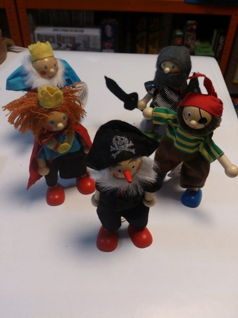 LALECZKA, FIGURKA DREWNIANA, 12cm