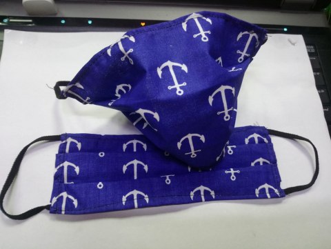 BAWEŁNIANA MASECZKA PROSTA Z ZAKŁADKAMI