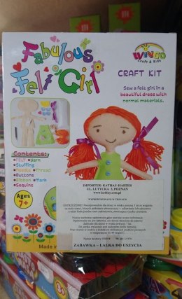 ROBÓTKA RĘCZNA - LALKA SZMACIANKA DO USZYCIA