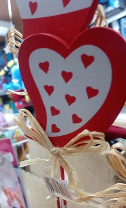 DREWNIANE SERDUSZKO NA PIKU.