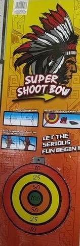 ŁUK ZE STRZAŁAMI Z PRZYSSAWKAMI