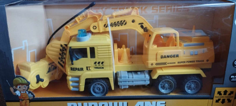 DUŻE AUTO - SAMOCHÓD BUDOWLANY, KOPARKA RC