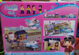 KLOCKI SLUBAN, SERIA NATALIA CLUB - SAMOLOT I LOTNISKO 284 el.