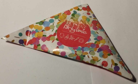 CONFETTI PAPIEROWE W ROŻKU. KOLOROWE KONFETTI 15g.