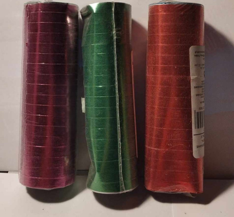 SERPENTYNY METALIZOWANE 18 PASKÓW