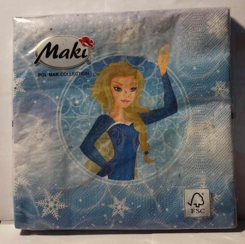 SERWETKI NA IMPREZĘ DZIECIĘCĄ 3-WARSTWOWE, 20 SZTUK