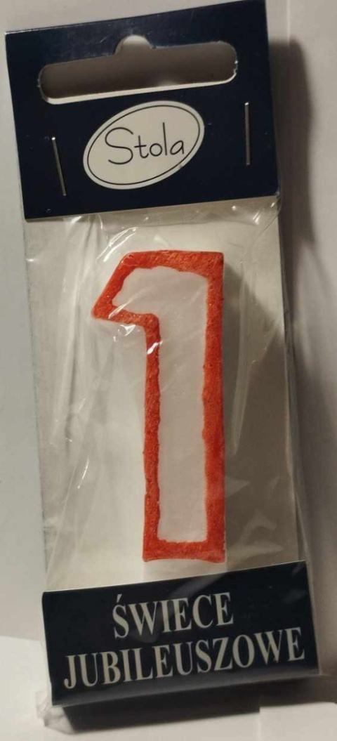 ŚWIECZKA URODZINOWA STOLA, 6,5cm