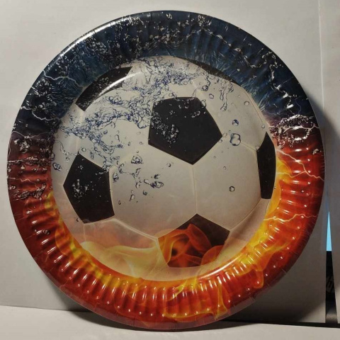 TALERZE URODZINOWE. PAPIEROWE TALERZYKI NA IMPREZĘ DLA DZIECI. OP. 8 SZTUK.