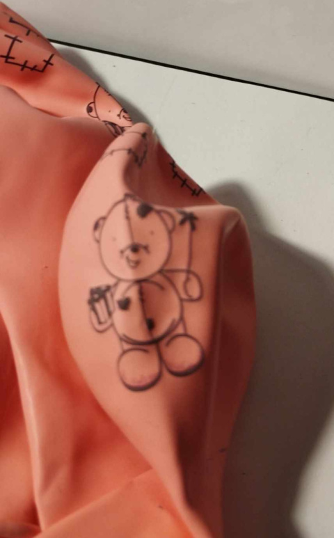 DUŻE BALONY GUMOWE NA ROCZEK Z NADRUKAMI.