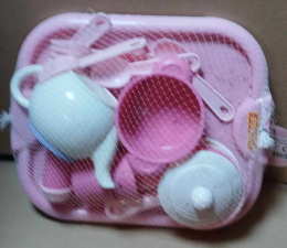 GARNKI, NACZYNIA - ZESTAW DO KAWY Z CZAJNIKIEM