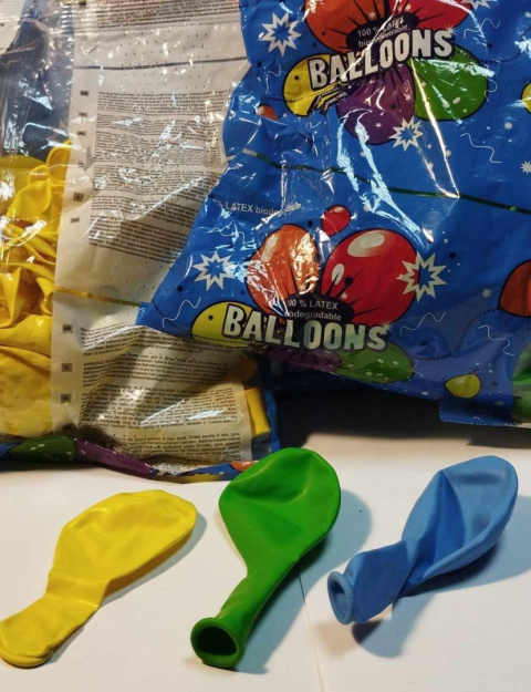 BALONY LATEKSOWE 11`` 27cm. - KPL. 10 SZTUK