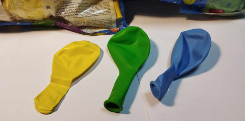 BALONY LATEKSOWE 11`` 27cm. - KPL. 10 SZTUK