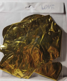 NAPIS DMUCHANY ZŁOTY 