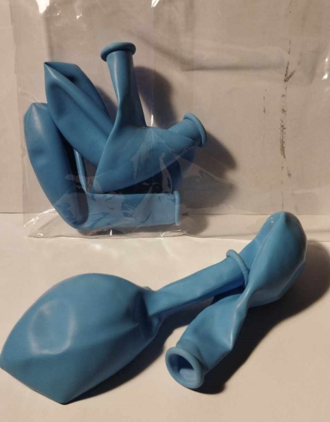 BALONY LATEKSOWE NIEBIESKIE 5 szt.