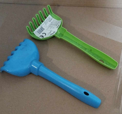 GRABKI DO PIASKI MAŁE 19cm