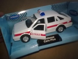 AUTOKOLEKCJA WELLY 1:34 - FSO POLONEZ CARO PLUS STRAŻ POŻARNA