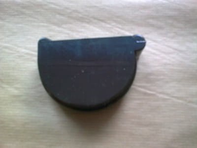 GAMRAT kolor brąz- DENKO, ZAŚLEPKA RYNNY 125